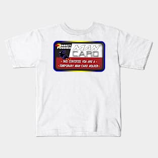 Rabbit Punched MAN CARD! B Kids T-Shirt